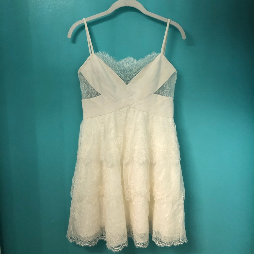 NWT BCBG MaxAzria Lacy Strappy Dress